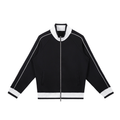 Color Block Raglan Sleeve Zip Track Jacket